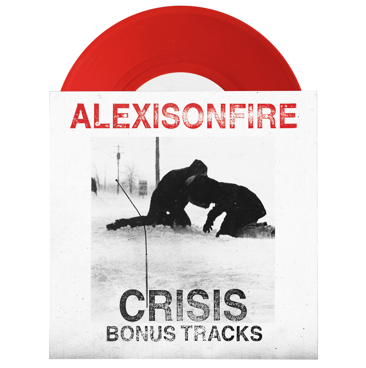 Crisis Bonus Tracks 7" Vinyl (Red)
