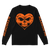 Halloween Heartskull Longsleeve T-Shirt