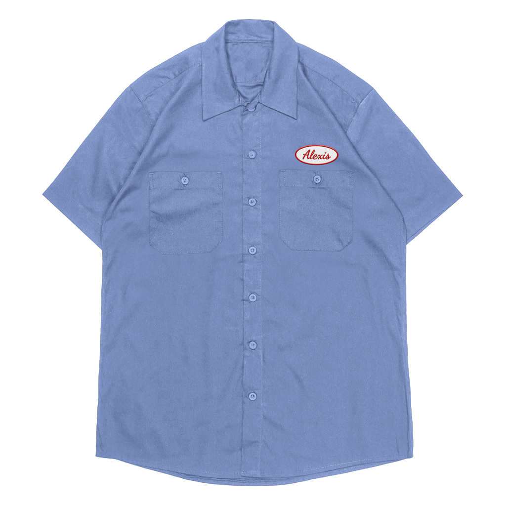 Gas Station Button-Up T-Shirt
