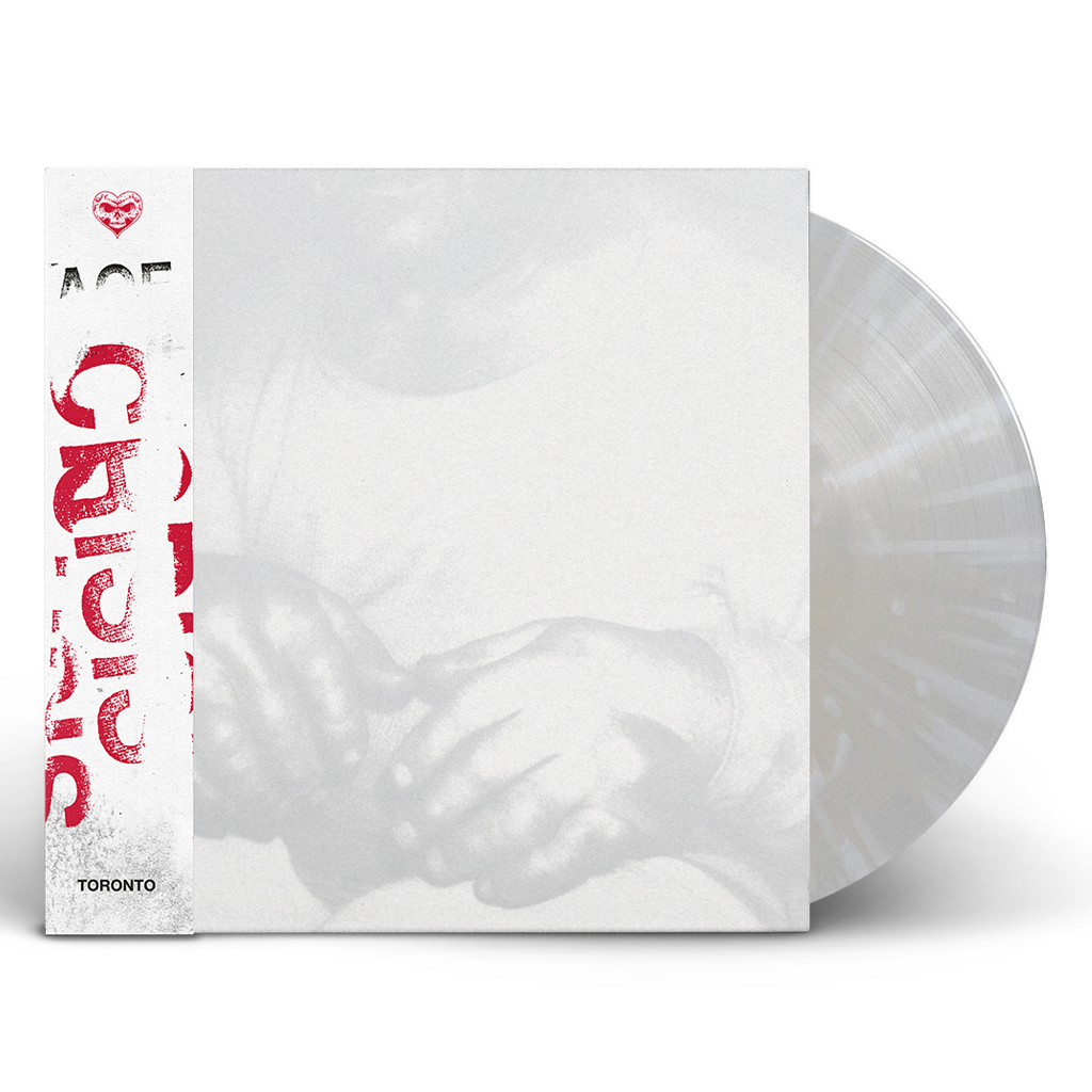 Crisis Toronto Exclusive 12" Vinyl (Milky Clear w/ White Splatter)