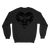 Black-on-Black Anime Crewneck Sweatshirt