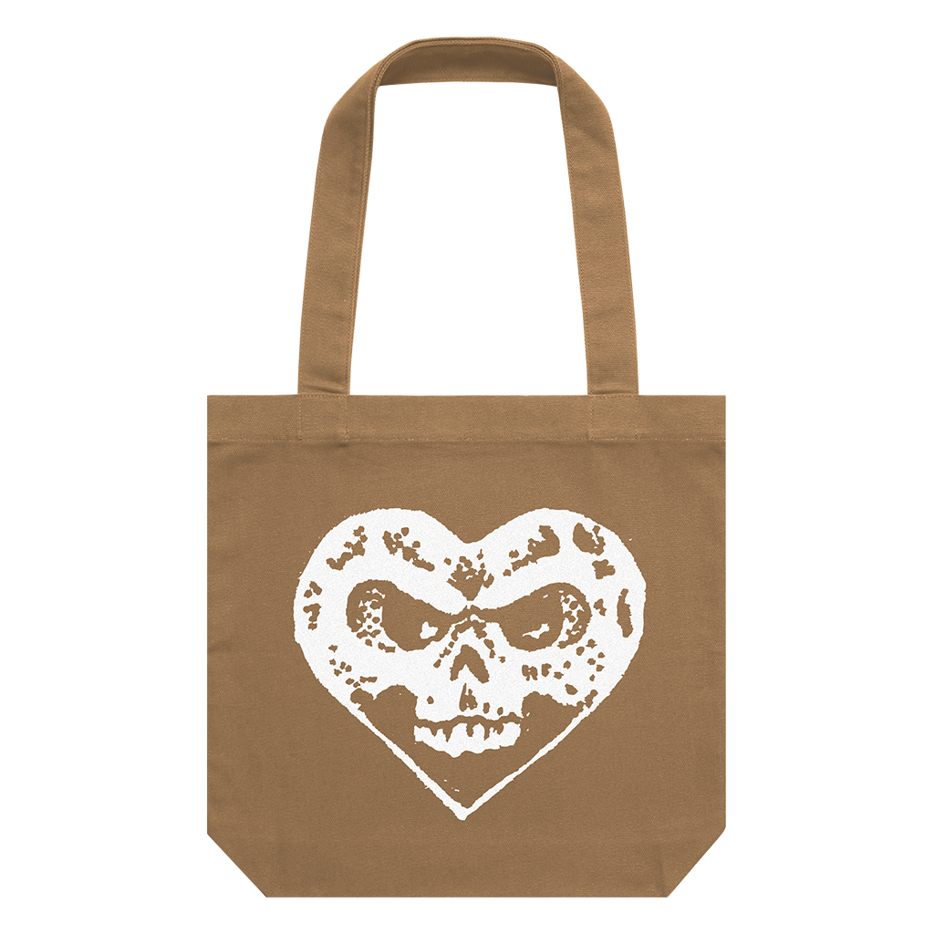 Watch Out! Heartskull Tote Bag