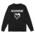 Barbed Wire Heartskull Longsleeve T-Shirt