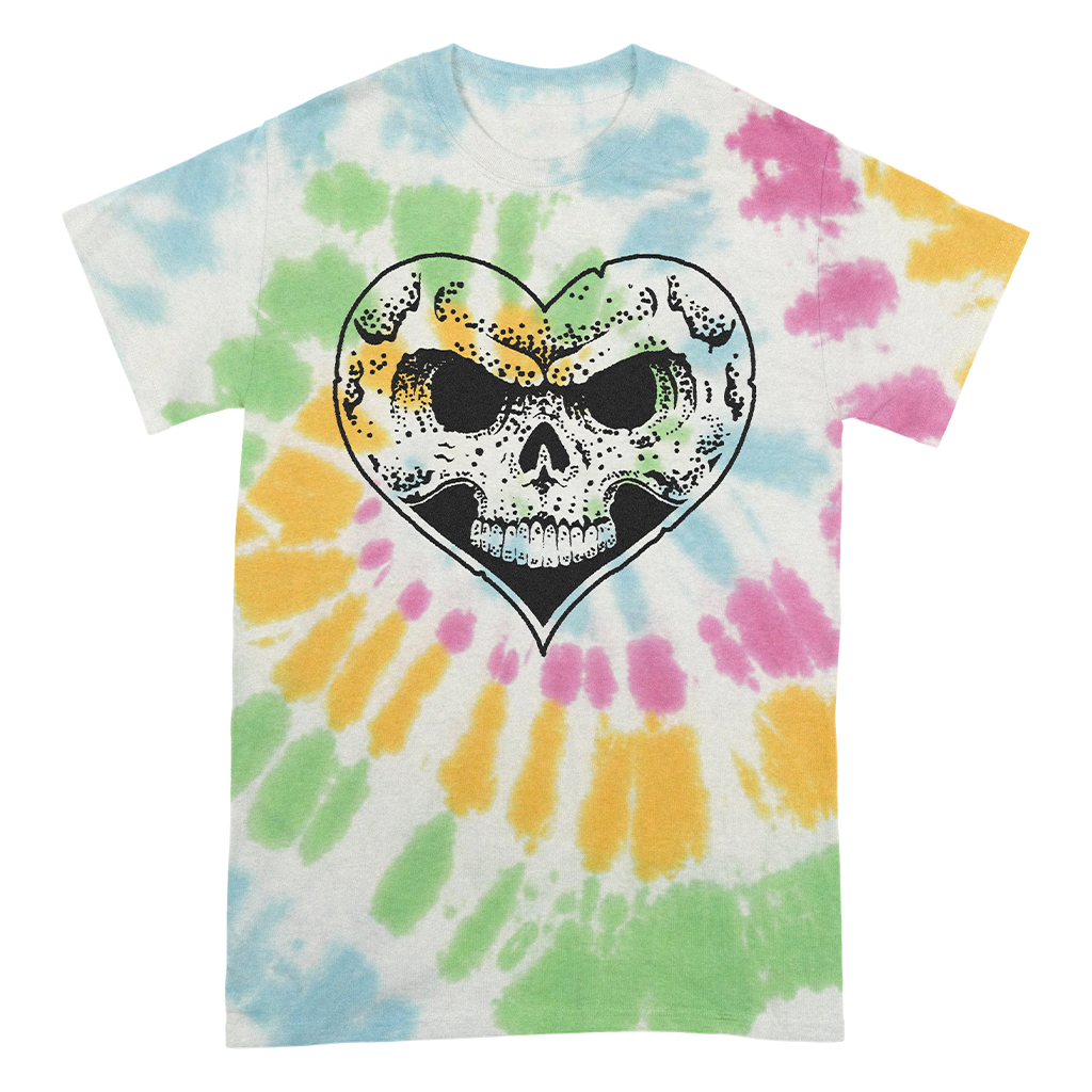 Heartskull Tie Dye T-Shirt